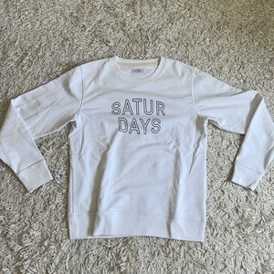 Saturdays Crew Neck Sweatshirt